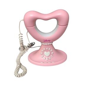 Collectible Disney Princess heart-shaped corded home telephone